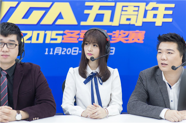 TGA冬季赛20日高清图集：美女解说亮相