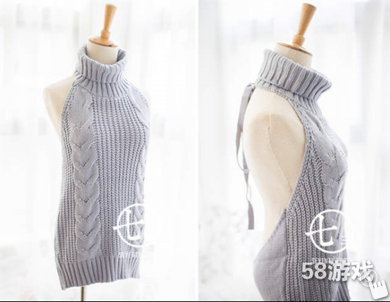 【每日g点】女主播反穿露背毛衣 化身处男杀手吸睛无数